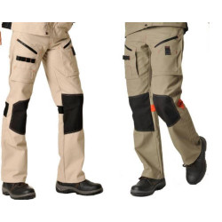 DYNAMIC FIT Pantalon de travail coton/polyester résistant et multipoches