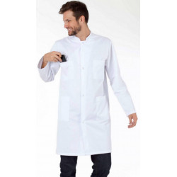 LOUIS Blouse médicale homme col officier 