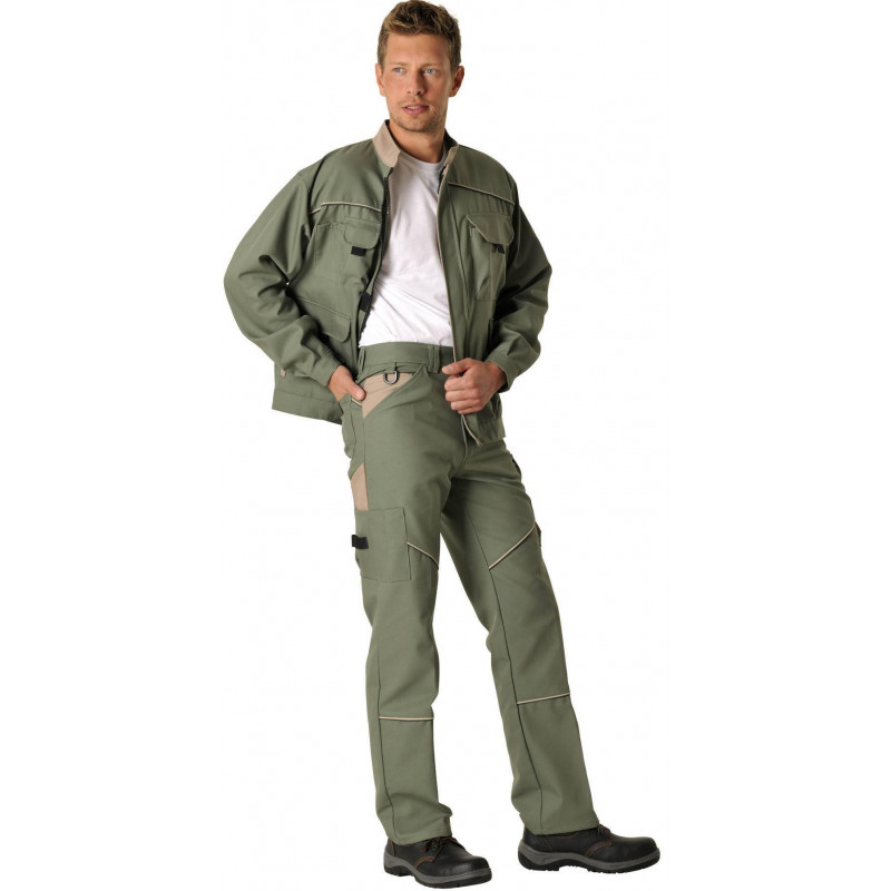 Pantalon Utilitaire Homme En Velours Côtelé – Coupe Confortable – Ceinture Réglable – Style Routier