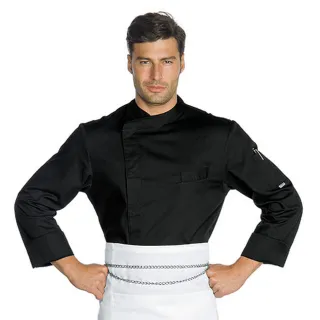 SUZUKA Veste de cuisinier polyester manches longues