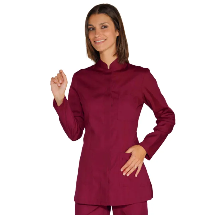 Tunique de travail femme PORTOFINO Bordeaux