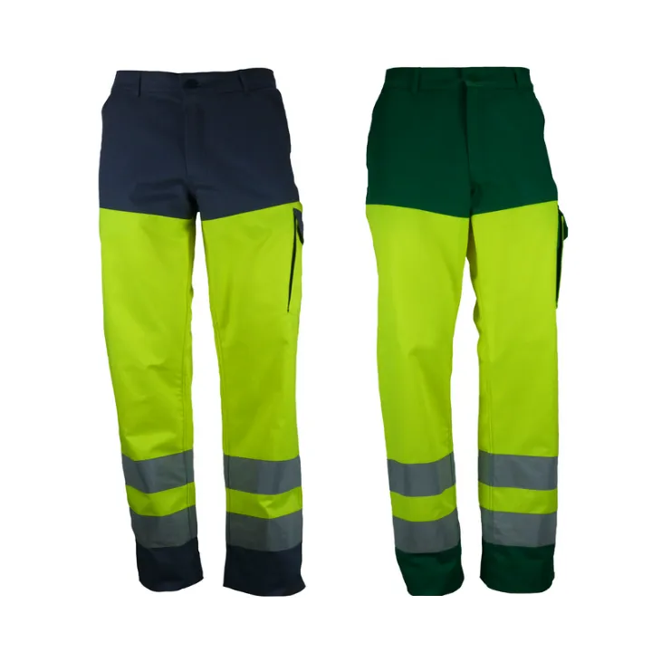TYPHON HV Pantalon de travail haute visibilit&eacute; multipoches