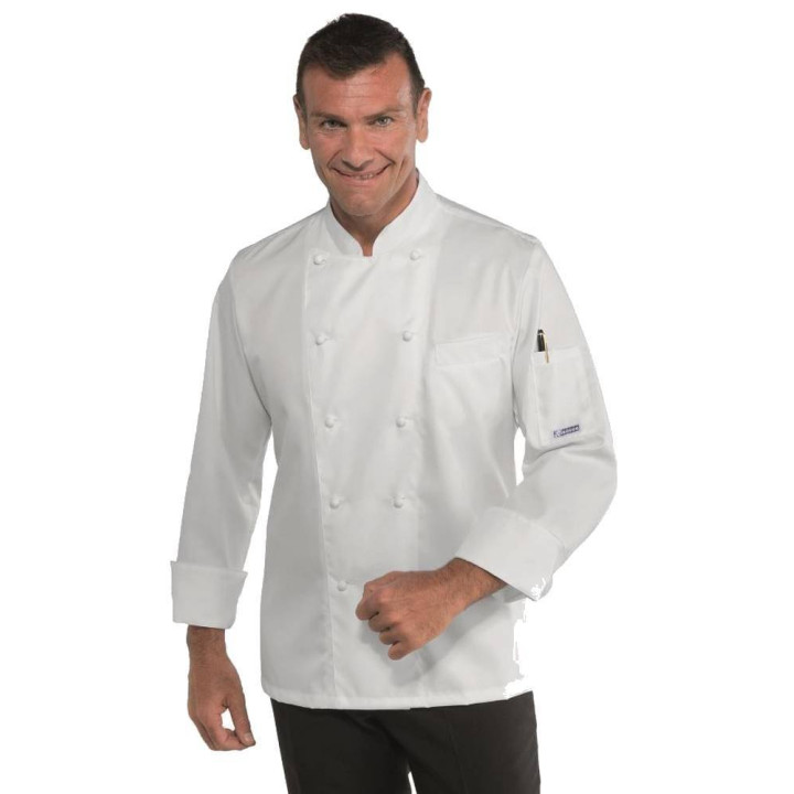ALABAMA SLIM Veste de cuisine homme satin