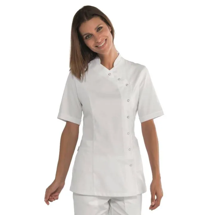 SELENA Tunique esthetique femme manches courtes