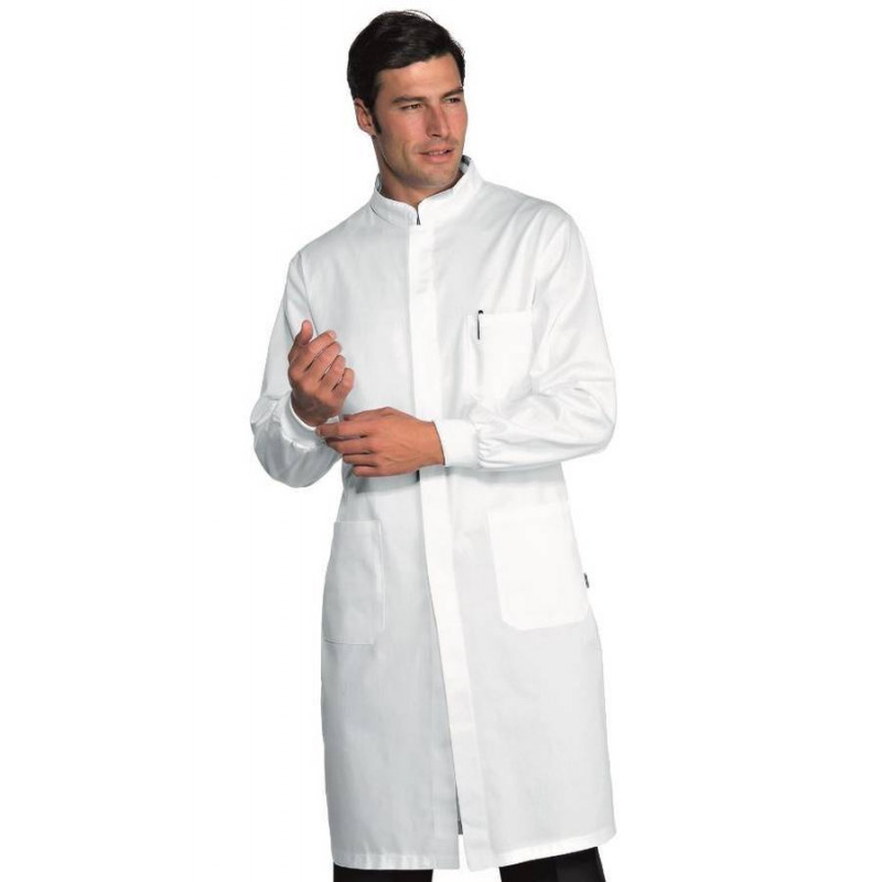 DAVEMPORT Blouse médicale homme poignets tricots  POLYCOTON
