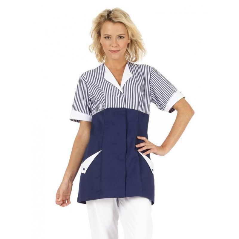 Tunique médicale femme FLORE manches courtes Tunique médicale femme FLORE manches courtes