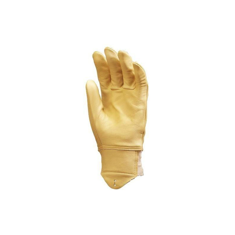 Lot 10 paires de gants tout fleur vachette supérieure hydrofuge, protège artère