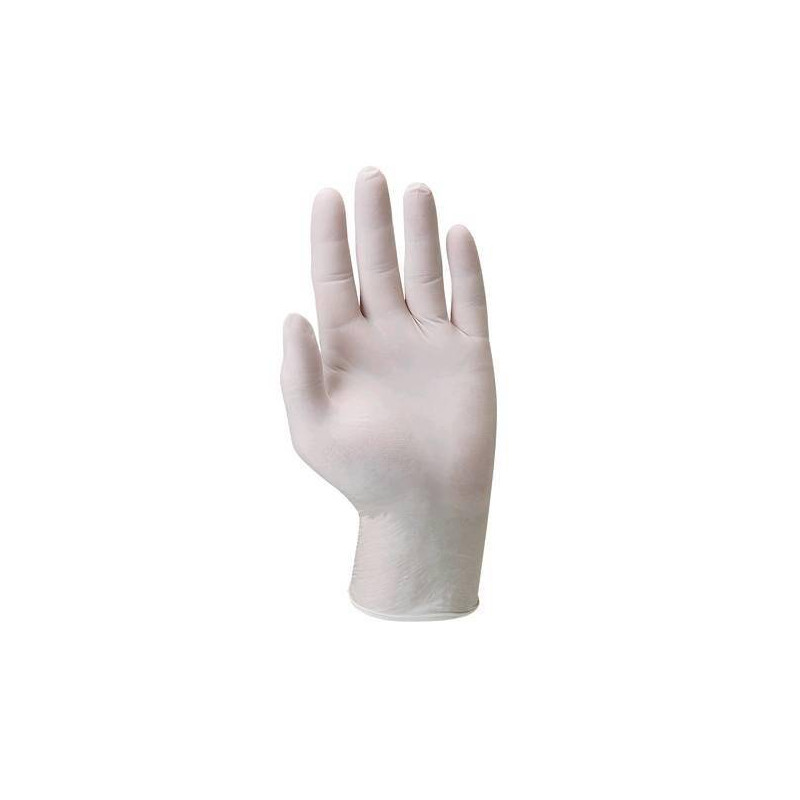 Lot 100 gants latex 5800 NON poudré usage court AQL 1.5 Lot 100 gants latex 5800 NON poudré usage court AQL 1.5