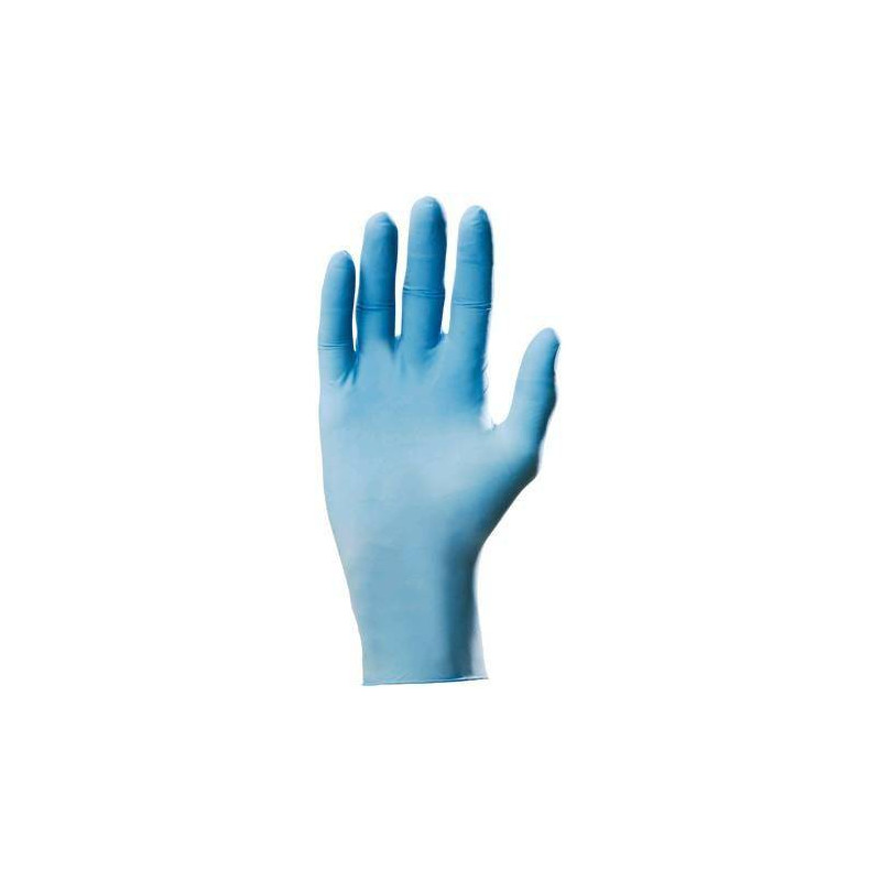 Lot 100 gants nitrile bleu 5900 poudré usage court AQL 1.5