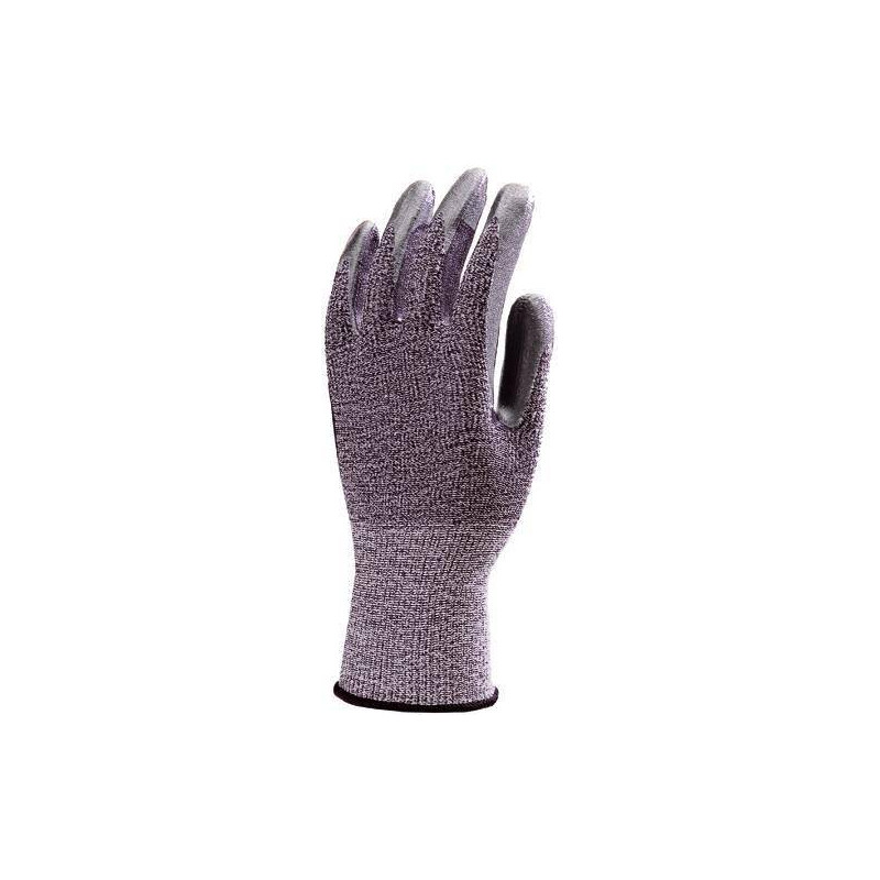 Lot 10 paires de gants EURO 4 paume enduit nitrile gris