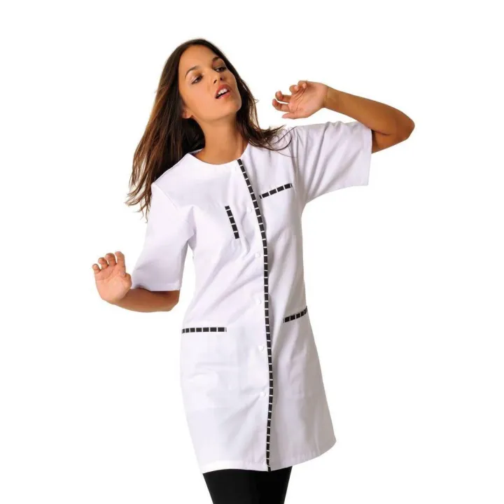 Tunique m&eacute;dicale femme manches courtes MAEVA