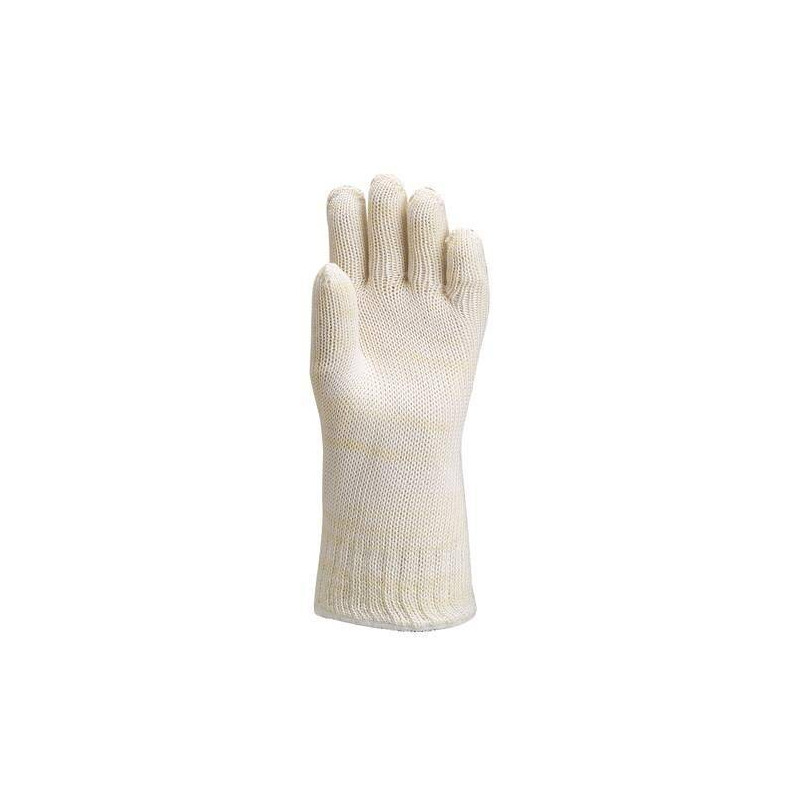 Lot 5 paires de gants Nomex doublé coton 35 cm thermique