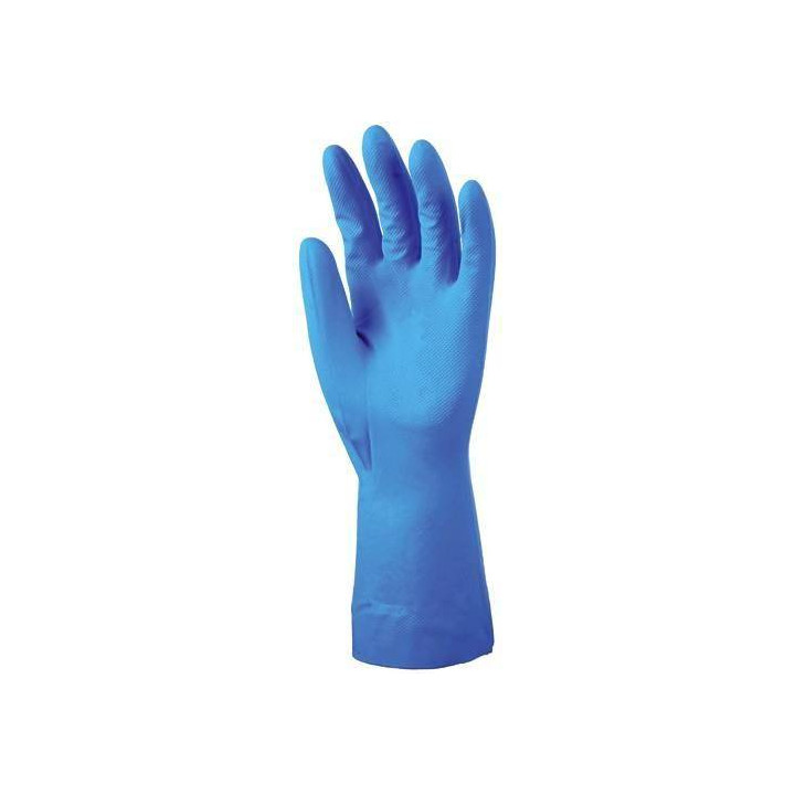 Lot 10 paires de gants Nitrile 5500 Bleu non flock&eacute;, 0.22 mm